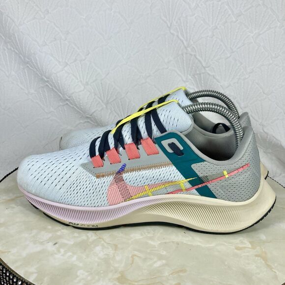Nike Air Zoom Sneakers Womens 8 Pegasus 38 Athletic Sporty Running Trainer Shoes - Picture 6 of 13